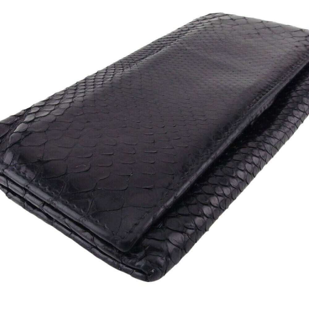 Gucci Long Wallet Python Python Leather Authentic - image 7